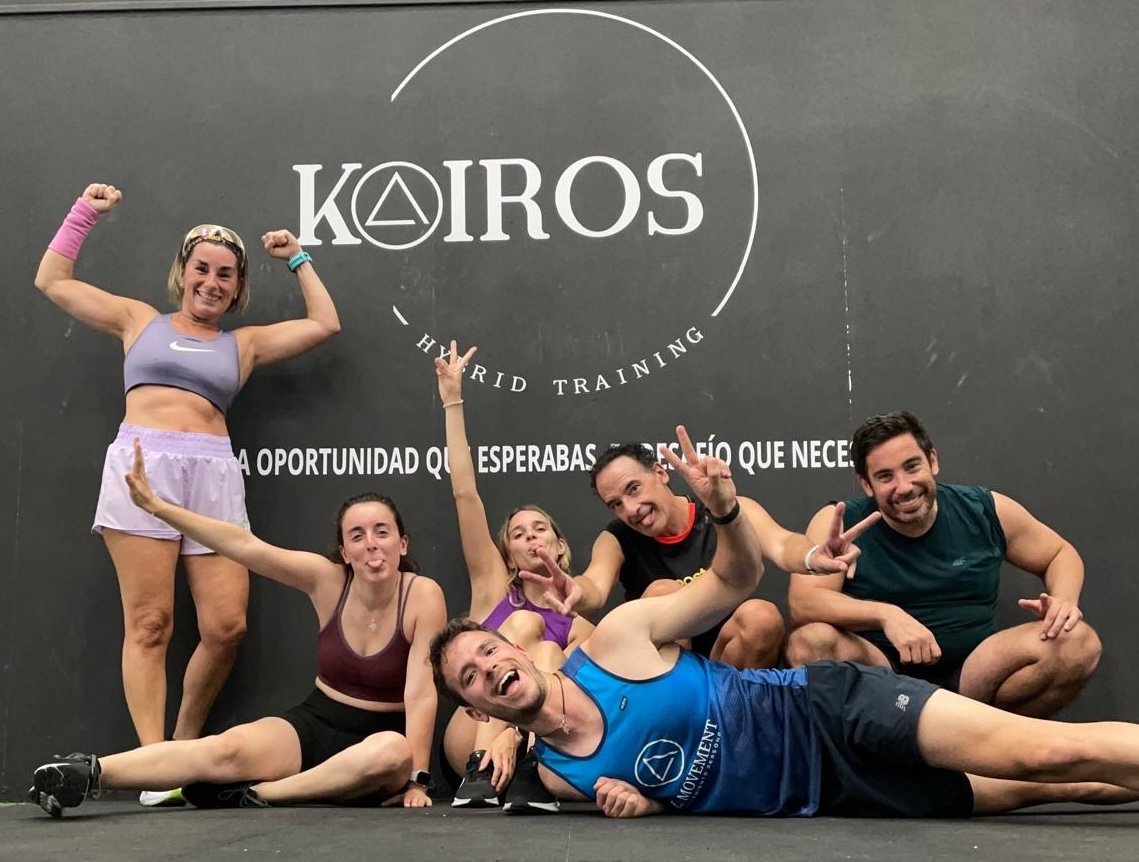 Atleta preparándose para competición HYROX en Kairos